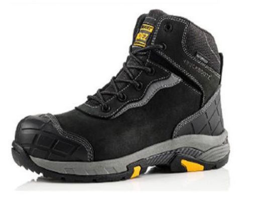 Picture of BuckBootz Tradez Blitz Full Safety Lace Boots - Black