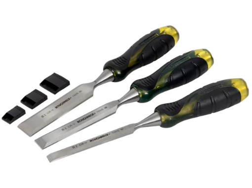 Picture of Roughneck 3 Piece Professional Bevel Edge Chisel Set