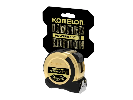Picture of Komelon Limited Edition Gold PowerBlade II 8m/26ft (Width 27mm)