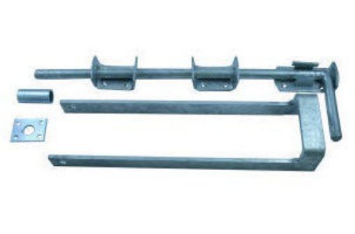 Picture of Perry Prepacked Double Gate Fasteners Set - Galvanised