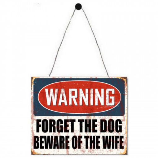 Picture of Primus "Beware Of The Wife" Metal Plaque