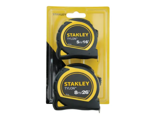 Picture of Stanley Tylon Tape Measure - 5m & 8m Twin Pack