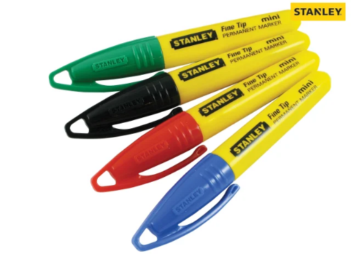 Picture of Stanley Mini Fine Tip Marker Pens