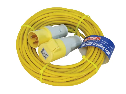 Picture of Faithfull 14m (110V) Trailing Lead