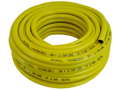 Picture of Faithfull Heavy Duty Builders Hose Pipe - 30m x 1/2in Diameter