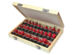 Picture of Faithfull Router Bit Set 30 in Case - 1/4in Shank