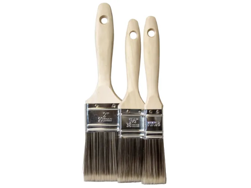 Picture of Faithfull 3 Piece Tradesman Synthetic Paint Brush Set