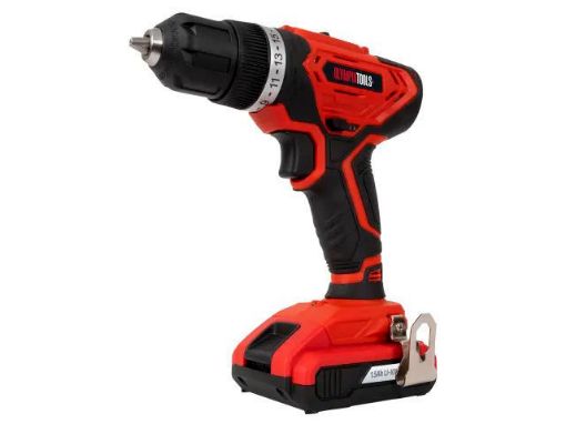 Picture of Olympia Power Tools Cordless Drill Driver 20V 1 x 1.5Ah Li-ion