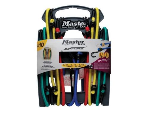 Picture of Masterlock 10 Pack Twin Wire Bungee Organiser