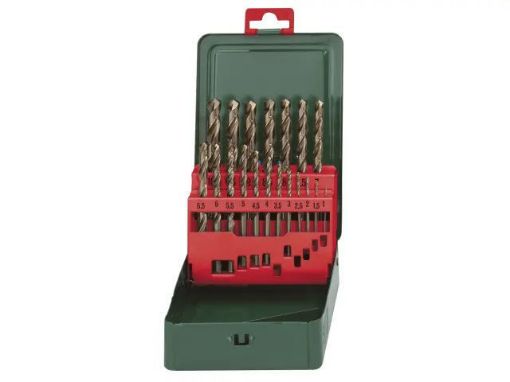 Picture of Metabo 19 piece HSS-CO Metal Drill Bit Set