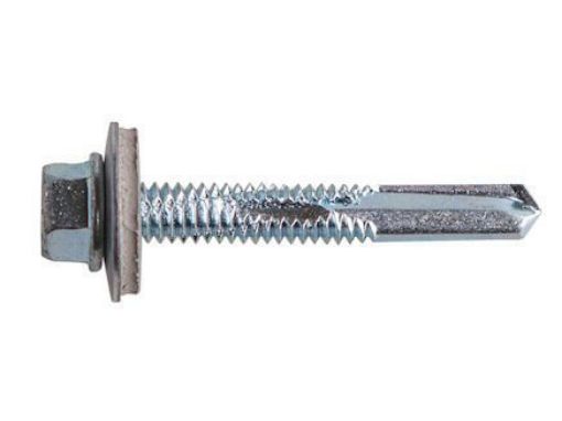Picture of JCP Metalfix Self-Drilling Screws With Washer BZP