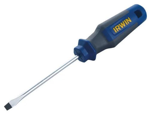 Picture of Irwin Pro Comfort Screwdriver Flared Slotted Tip 5.5mm x 100mm