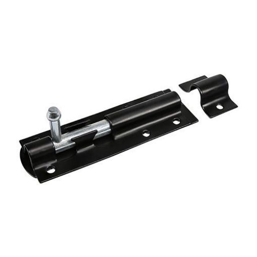 Picture of Timco Straight Tower Bolt - Black 6in
