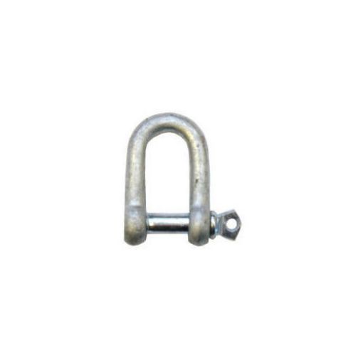 Picture of 5mm BZP Dee Shackles - Pack of 4