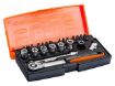 Picture of Bahco 1/4In Drive Socket - 24 Piece Set