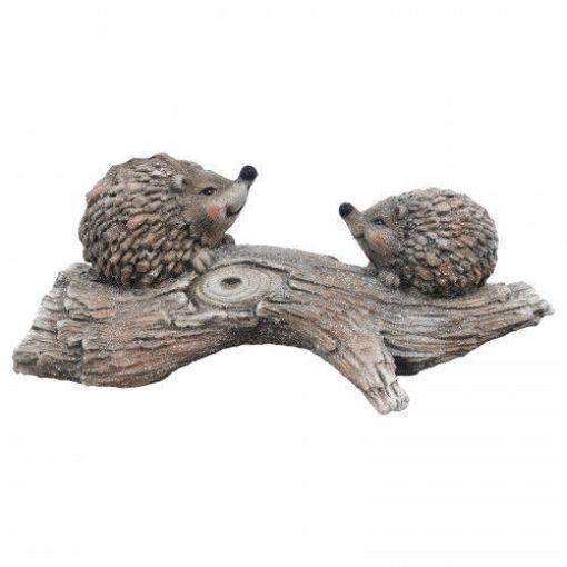 Picture of Primus Winterland Hedgehogs On Log