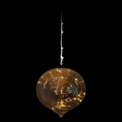 Picture of Primus LED Glass Orb with String Lights