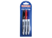 Picture of Faithfull Assorted Fibre Tip Marker Pen Triple Pack