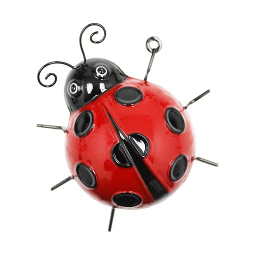 Picture of Primus Large Metal Ladybird Wall Art