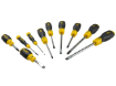 Picture of Stanley 10 Piece Cushion Grip Screwdriver Set