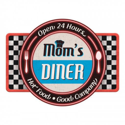 Picture of Primus "Mom's Diner" Metal Plaque
