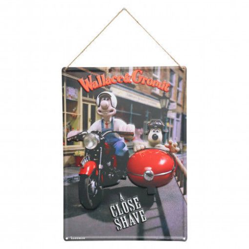 Picture of Primus "Wallace & Gromit - A Close Shave" Metal Plaque