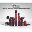 Picture of Sealey 12V SV12 Series 3/8in Sq Drive Ratchet Wrench Kit - 2 Batteries