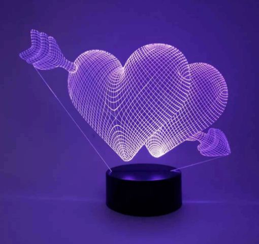 Picture of MyGlow 3D Light Hearts