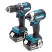 Picture of Makita 18v Brushless Combi Drill and Impact Twin Kit - 2 x 3ah Batteries