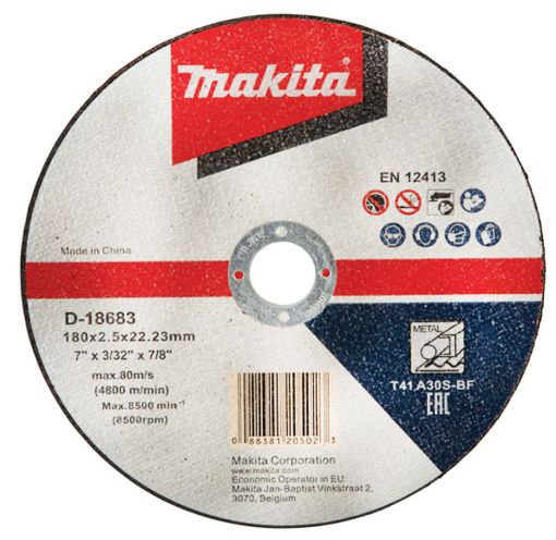 Picture of Makita Cut Off Wheel 180 x 2.5 x 22.23mm