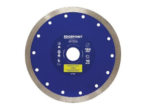 Picture of Edgepoint CT180 Tile Cutting Diamond Blade 180mm