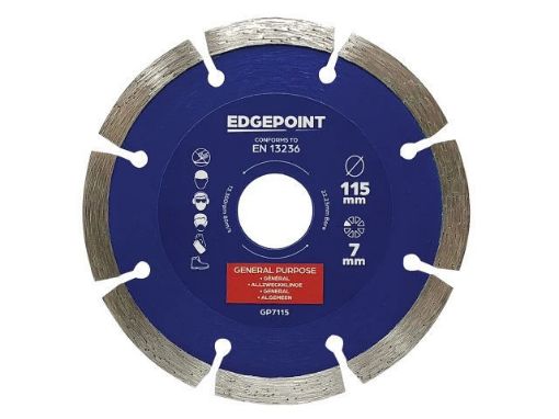Picture of Edgepoint GP7115 General-Purpose Diamond Blade 115mm