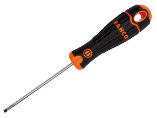 Picture of Bahco FIT Screwdriver Slotted - Parallel Tip 4.0 x 125mm