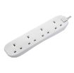 Picture of Masterplug 1m 4 Socket Extension Lead