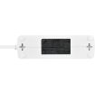 Picture of Masterplug 6 Socket 2m Surge Protected 2x USB Extension Lead - White