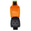 Picture of Masterplug 13A IPS Weatherproof Inline Socket - Orange