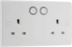 Picture of BG Electrical Dual Smart 13A 2G Socket - Wireless Controlled Electrical Socket
