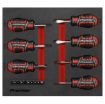 Picture of Sealey 17 Piece GripMAX Stubby Screwdriver Set