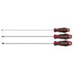 Picture of Sealey 3 Piece GripMAX Extra-Long Screwdriver Set