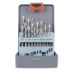 Picture of Sealey 19 Piece Left-Hand Spiral Drill Bit Set