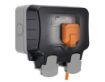 Picture of BG Electrical Double Weatherproof Outdoor Switched Power Socket - IP66 Rated, 13 Amp