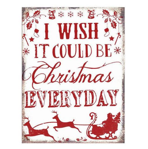 Picture of Primus "I Wish It Could Be Christmas" Metal Plaque