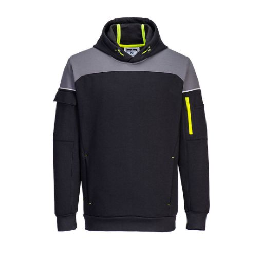 Picture of Portwest PW337 - PW3 Pullover Hoodie Black