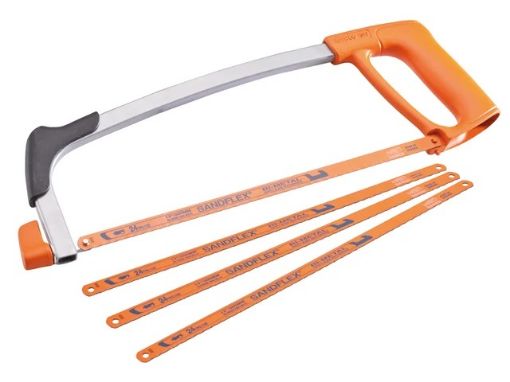 Picture of Bahco 300mm (12in) Hacksaw with 3 EXTRA Blades