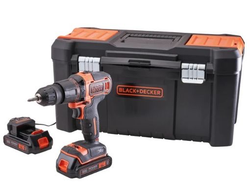 Picture of Black & Decker 18V Combi Drill with 2 x 1.5Ah Li-Ion Batteries