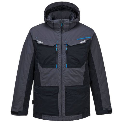 Picture of Portwest T740 WX3 Winter Jacket - Metal Grey