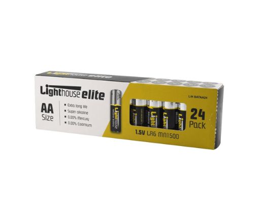 Picture of Lighthouse AA Batteries Bulk Pack of 24