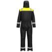 Picture of Portwest PW353 - PW3 Winter Coverall - Black/Yellow