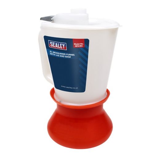 Picture of Sealey 2L Measuring Funnel with Lid and Base