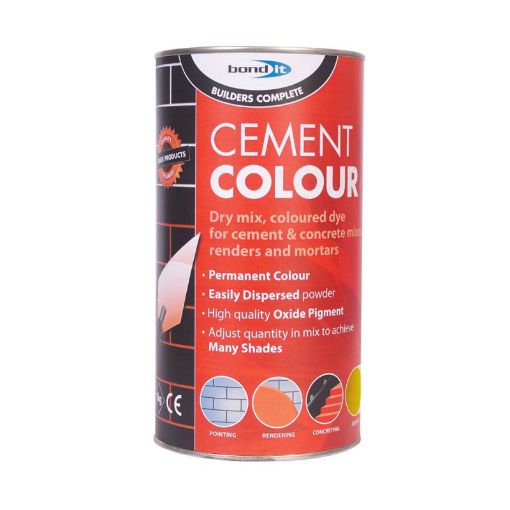 Picture of Bond It Cement Dye Powder - 1kg - Yellow